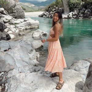 Fortunate One Floral Dress